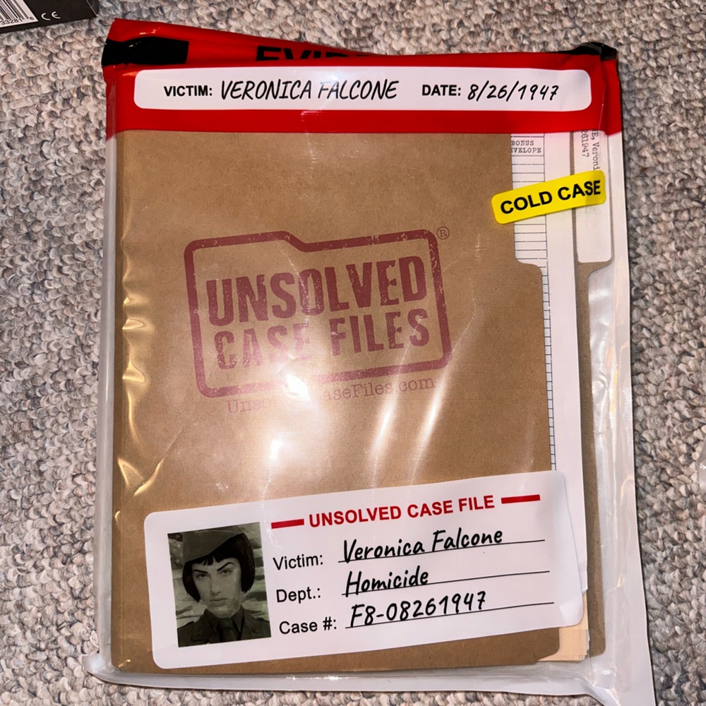 Unsolved Case Files - Veronica Falcone